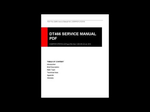 Dt466 Service Manual